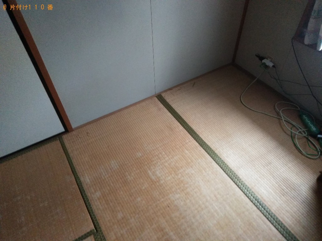 マットレス付きシングルベッドの回収・処分ご依頼　お客様の声